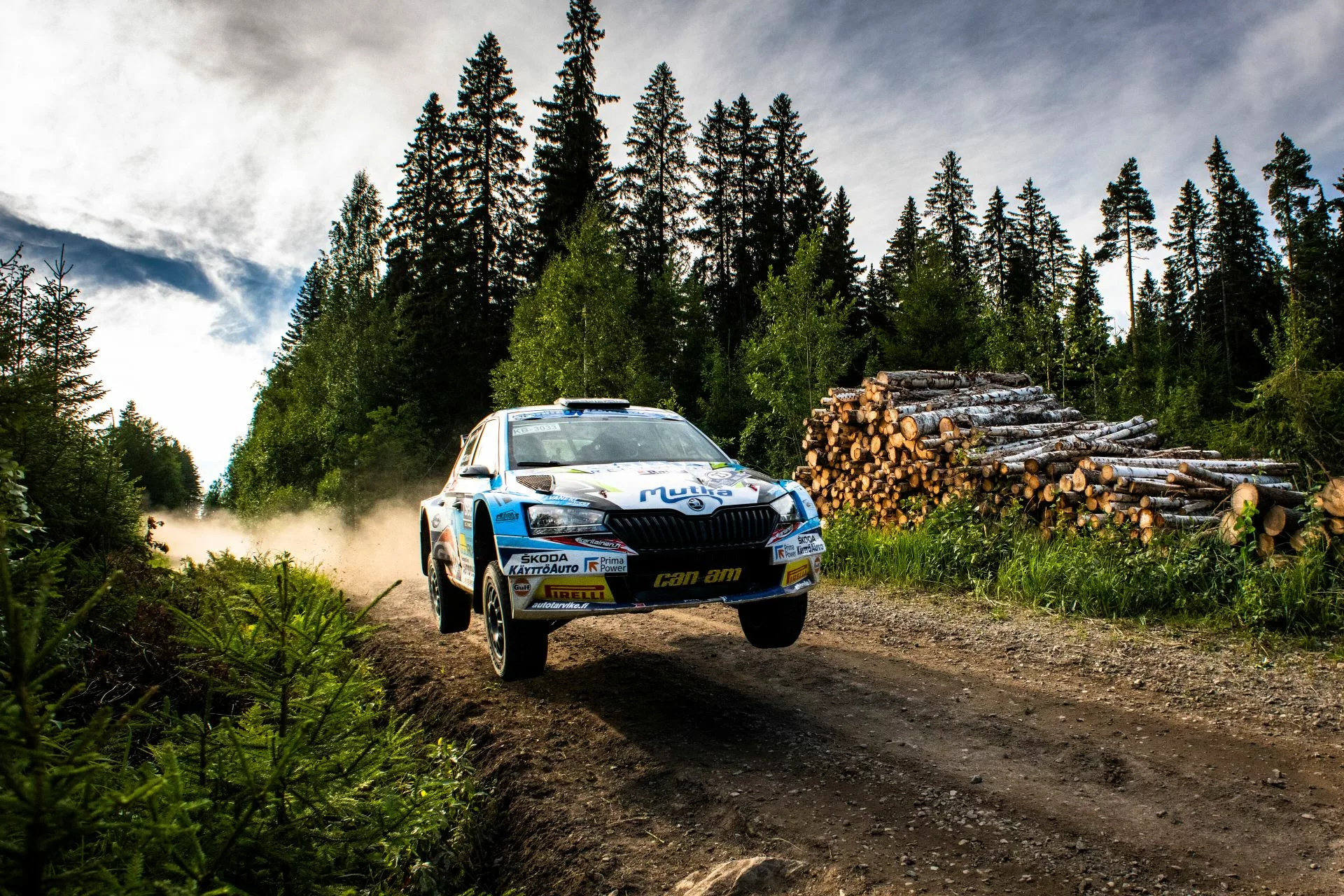 wrc rajd finlandii rajdy samochodowe finlandia