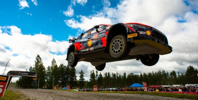 wrc rajd finlandii rajdy samochodowe finlandia