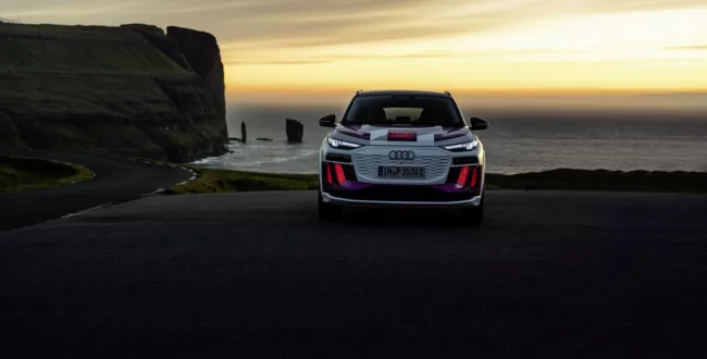 Audi Q6 e-tron prototype