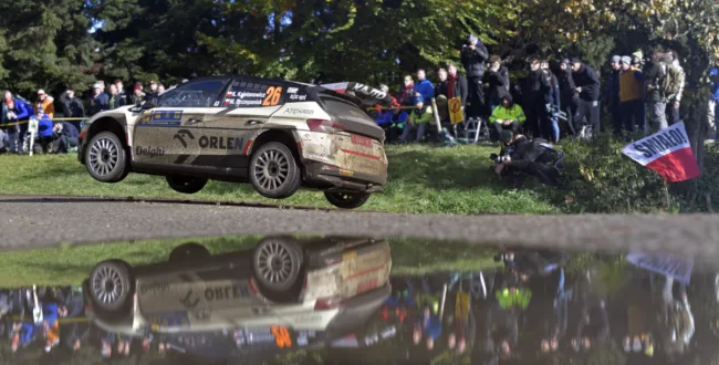 Tak Kajetanowicz jechał po podium! Musisz to zobaczyć!