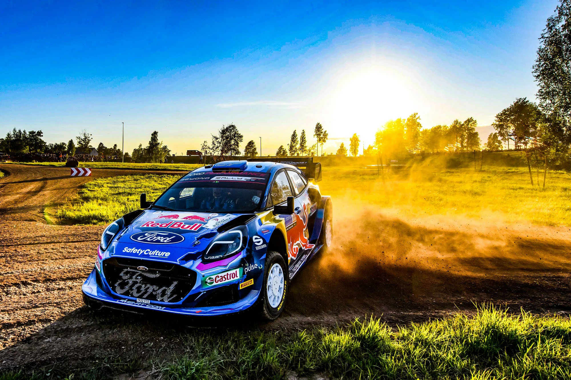 Ott Tanak / Ford Puma Rally1 / WRC / Rajd Estonii 2023