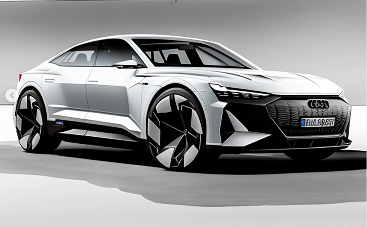 Audi A4 e-tron sportback by AI