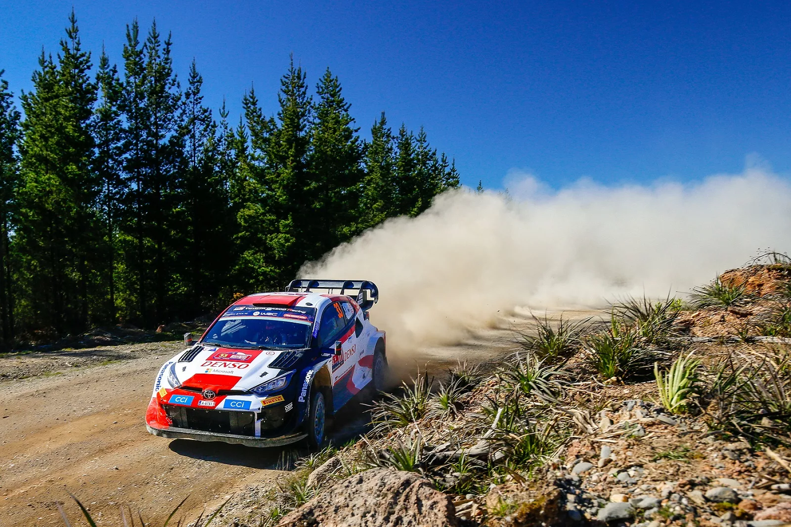 Elfyn Evans/Scott Martin (Toyota GR Yaris Rally1) / Rajd Chile / WRC 2023