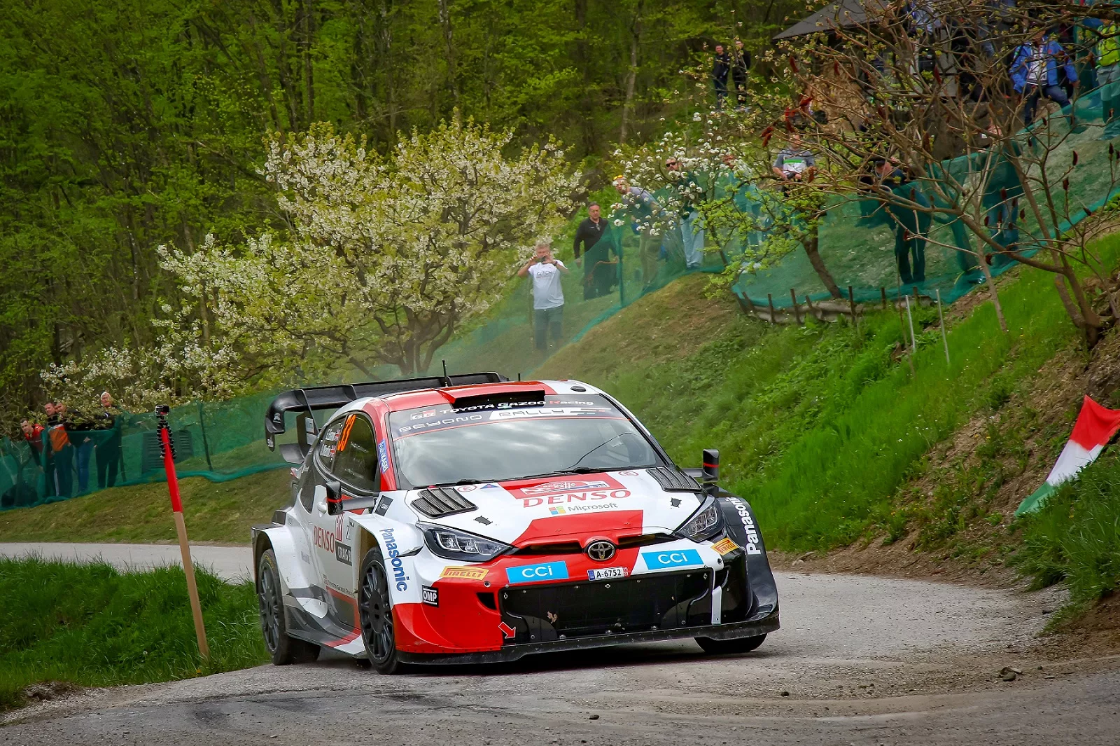 Elfyn Evans / Toyota GR Yaris Rally1 / Rajd Chorwacji 2023 / WRC