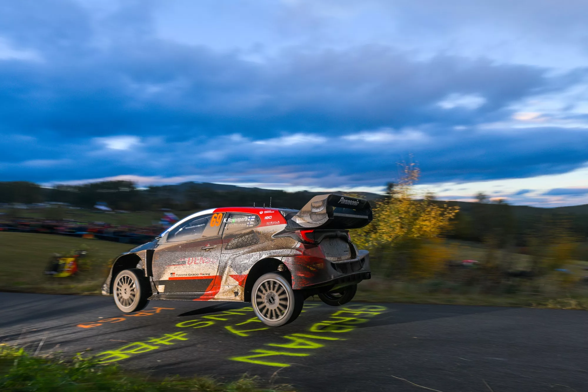 Kalle Rovanpera / Toyota GR Yaris Rally1 / Rajd Europy Centralnej / 2023