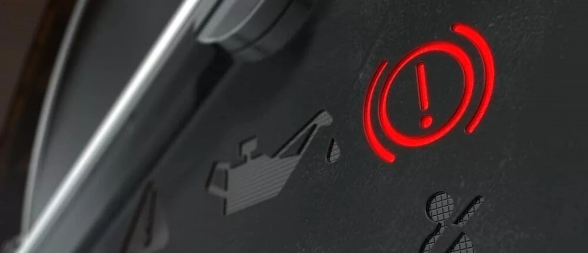 kontrolka układ hamulcowy