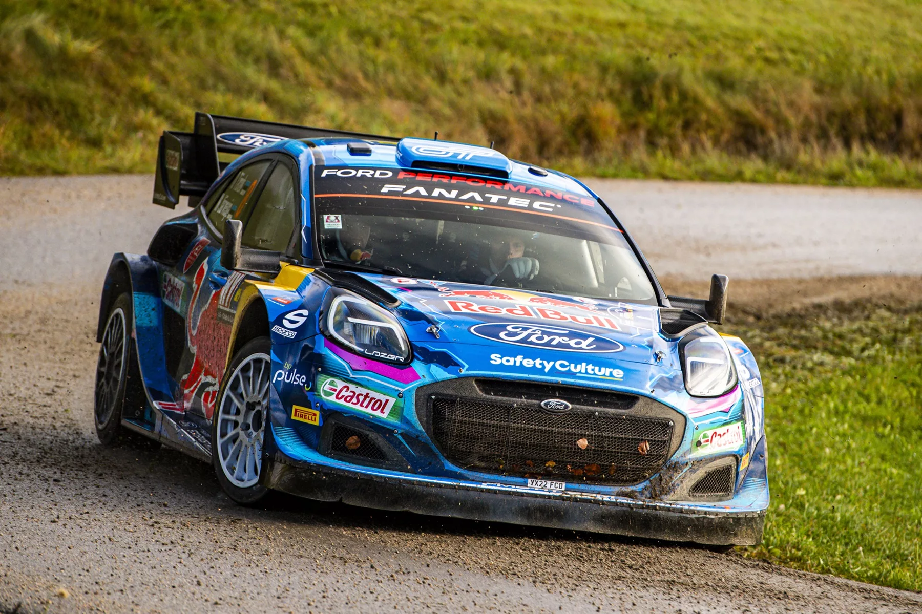 Ott Tanak / Ford Puma Rally1 / WRC/ Rajd Europy Centralnej 2023