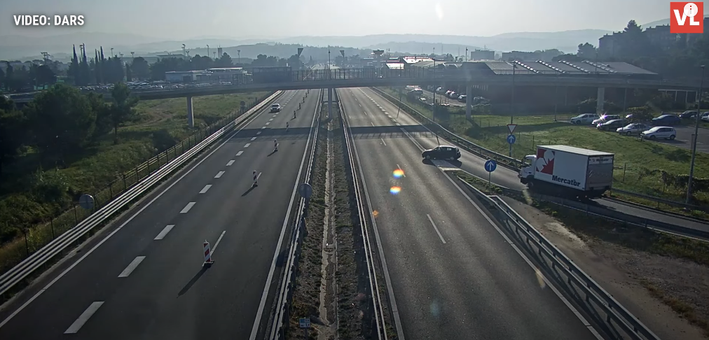 pod prąd autostrada droga ekspresowa wypadek