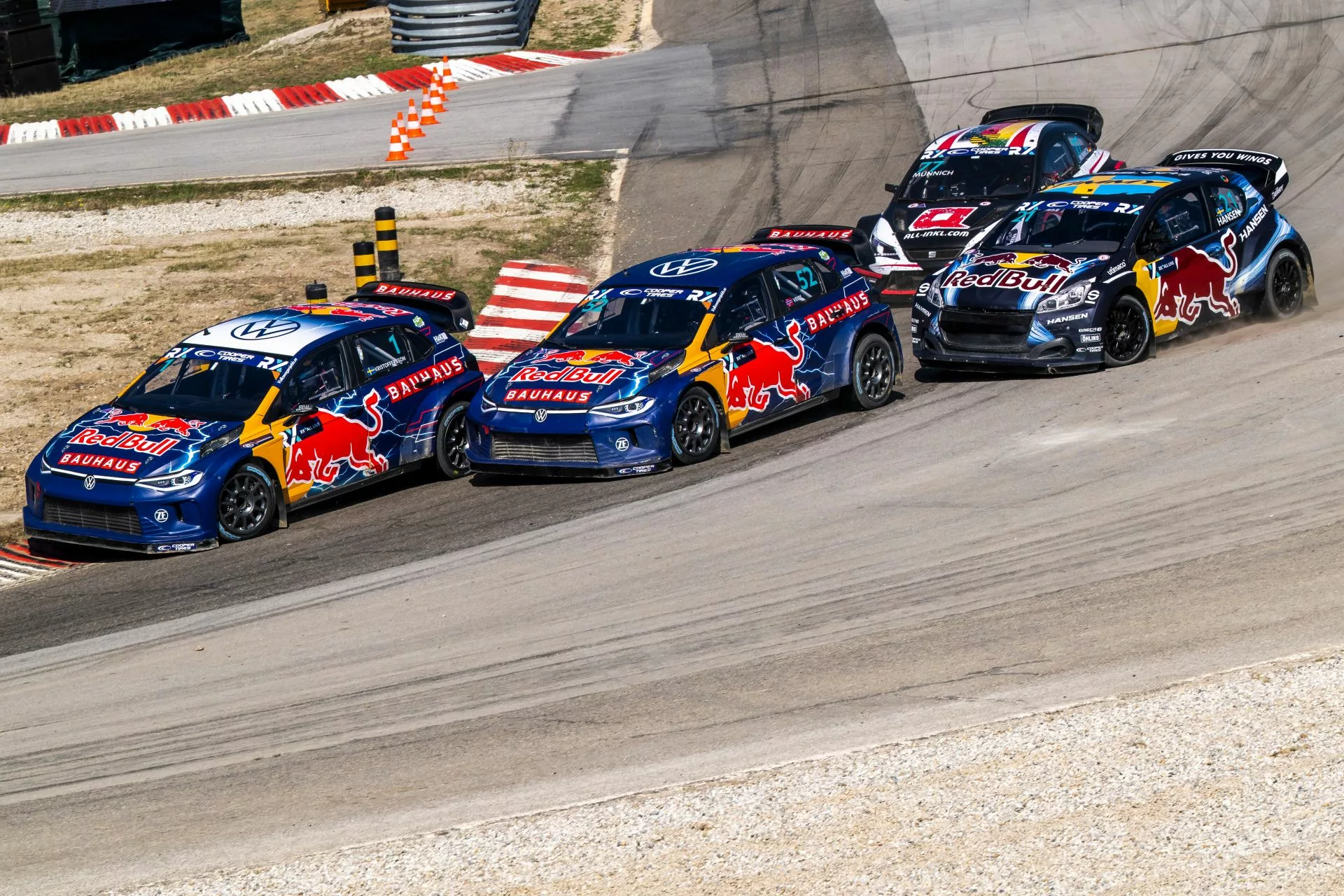 pożar samochody elektryczne rallycross world rx