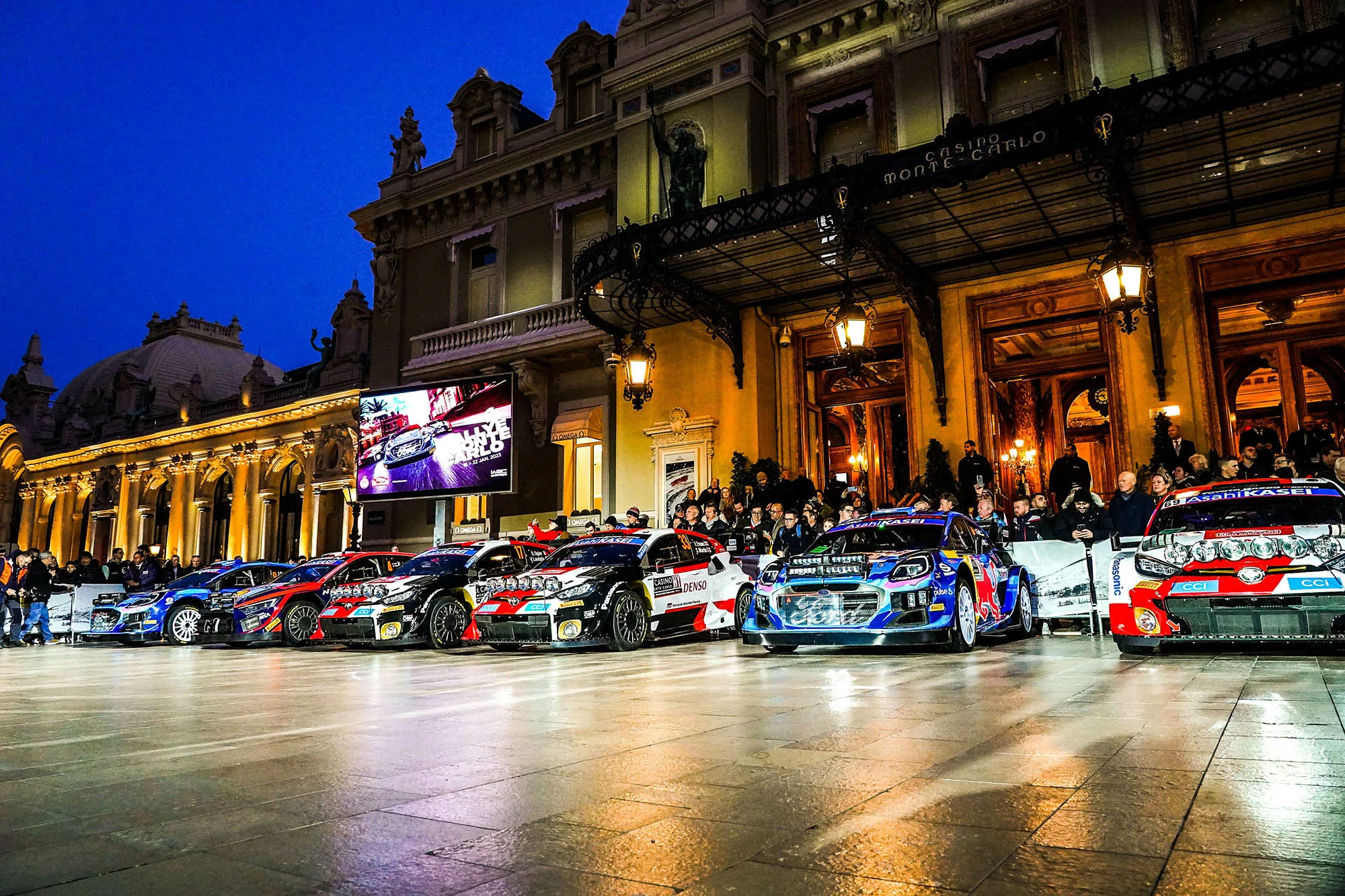 Rajd Monte Carlo 2023 / Samochody Rally1 / WRC