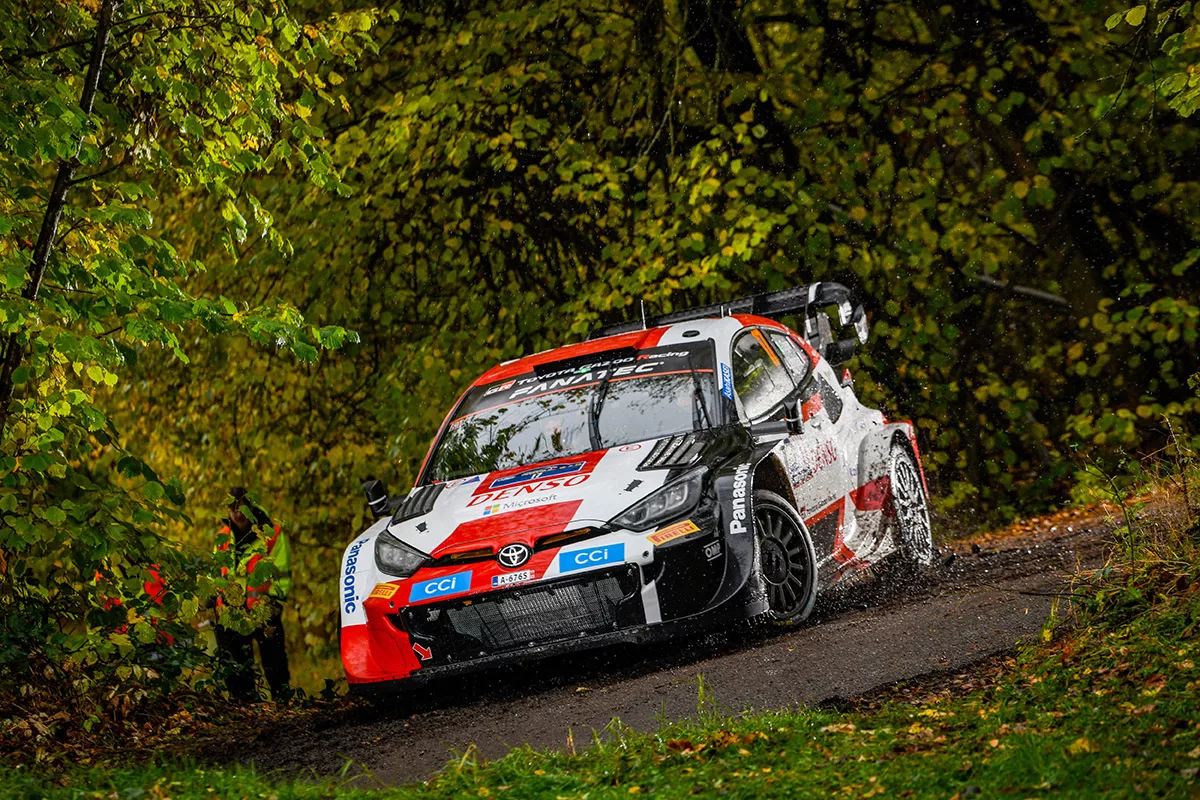 Sebastien Ogier / Toyota GR Yaris Rally1 / Rajd Europy Centralnej 2023