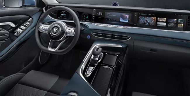 suv voyah free wnętrze