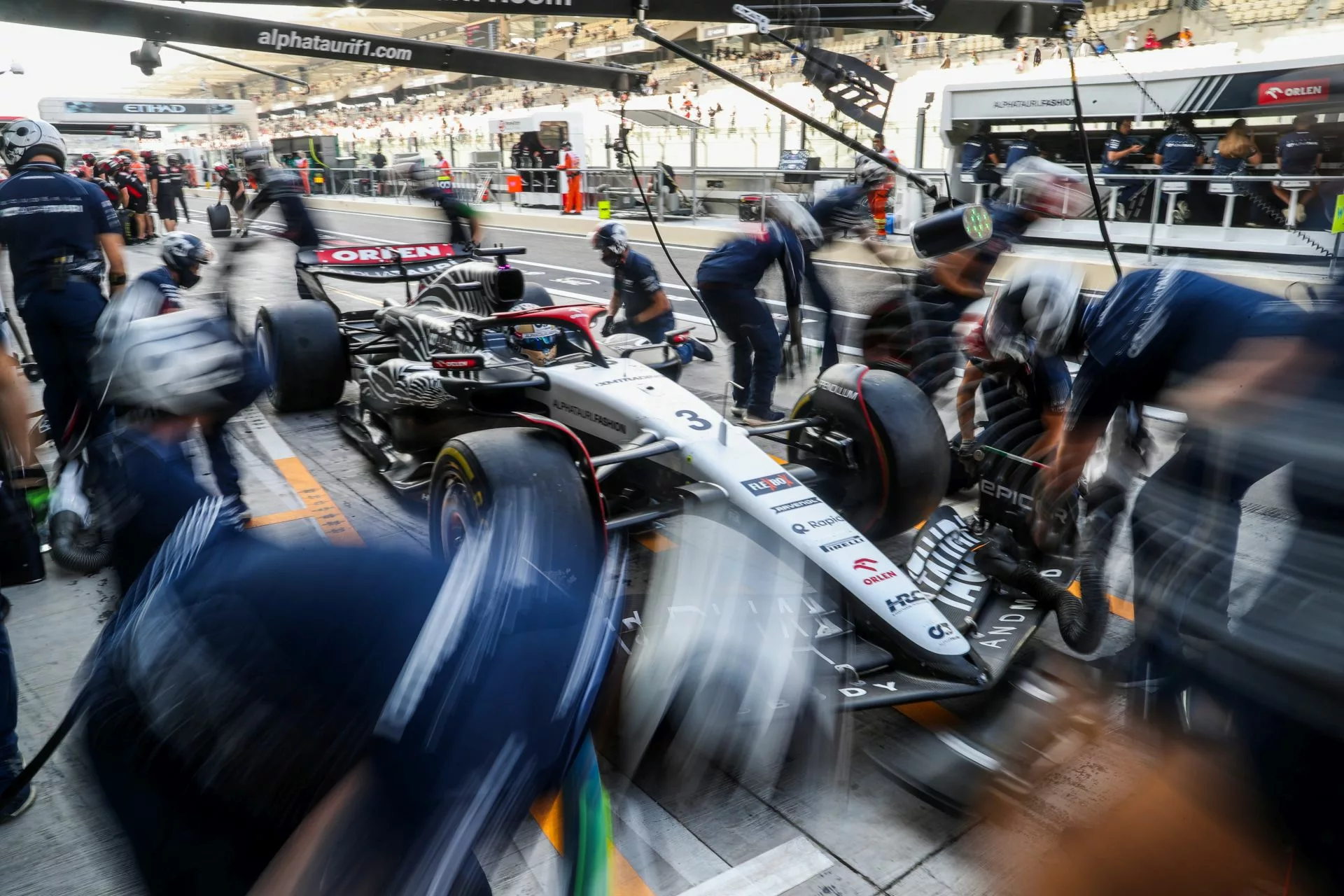 F1 Formuła 1 Grand Prix Abu Zabi Orlen Team AlphaTauri