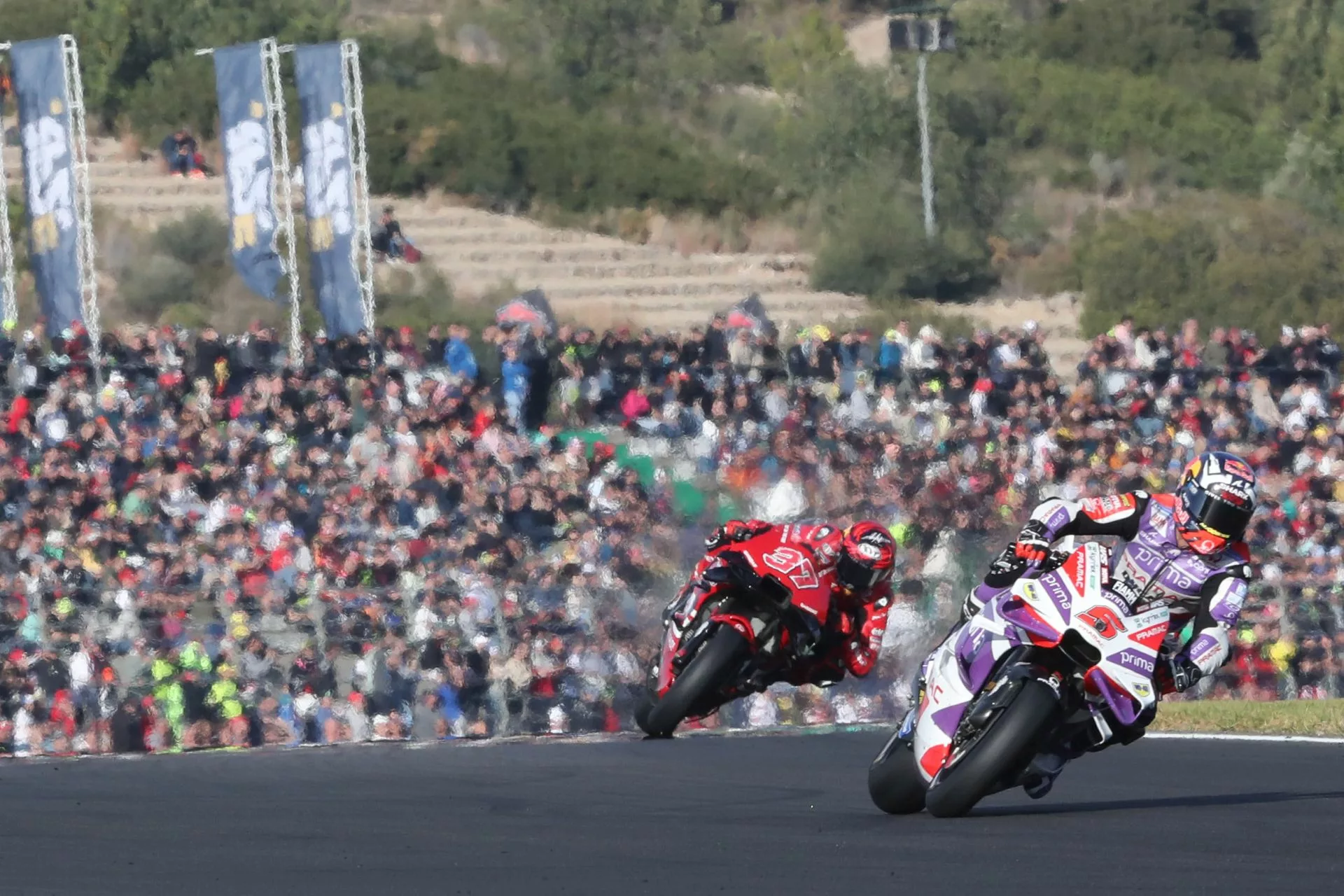 MotoGP Francesco Bagnaia vs. Jorge Martin