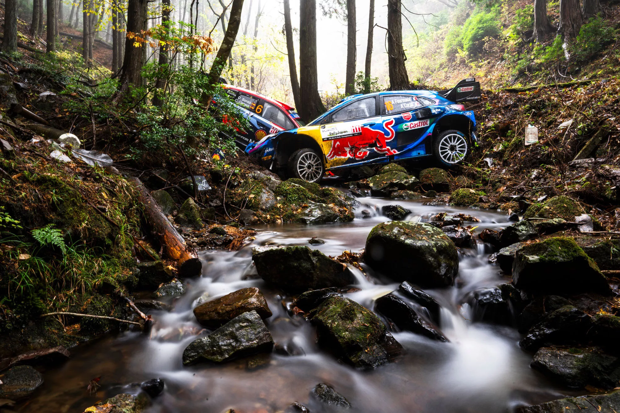 Adrien Fourmaux i Dani Sordo mieli wypadek w tym samym miejscu / WRC / Rajd Japonii 2023