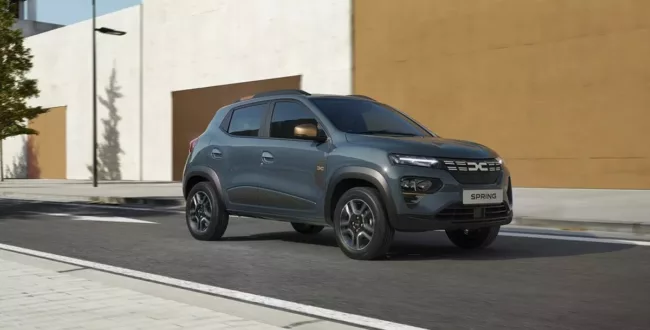dacia spring elektryczny samochód