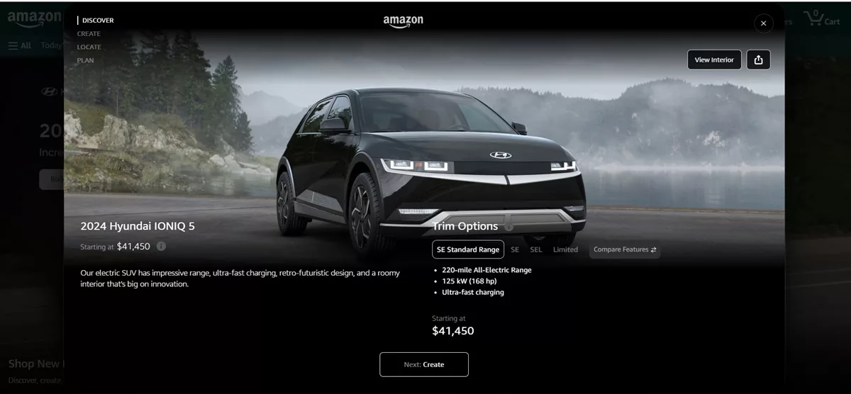 hyundai na amazon
