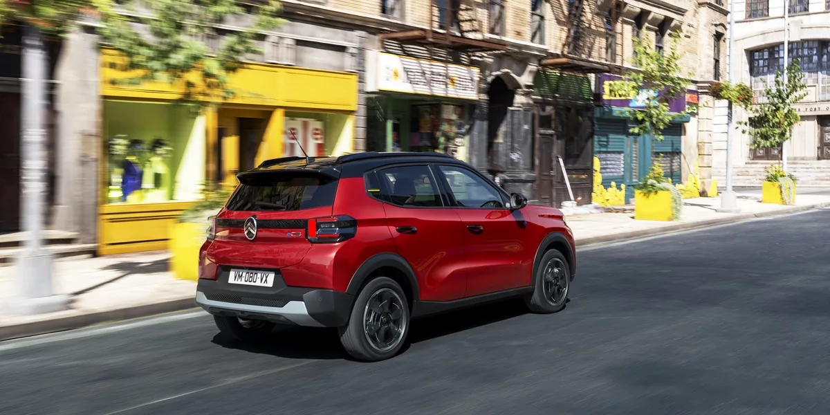 nowy samochód elektryczny citroen ë-C3