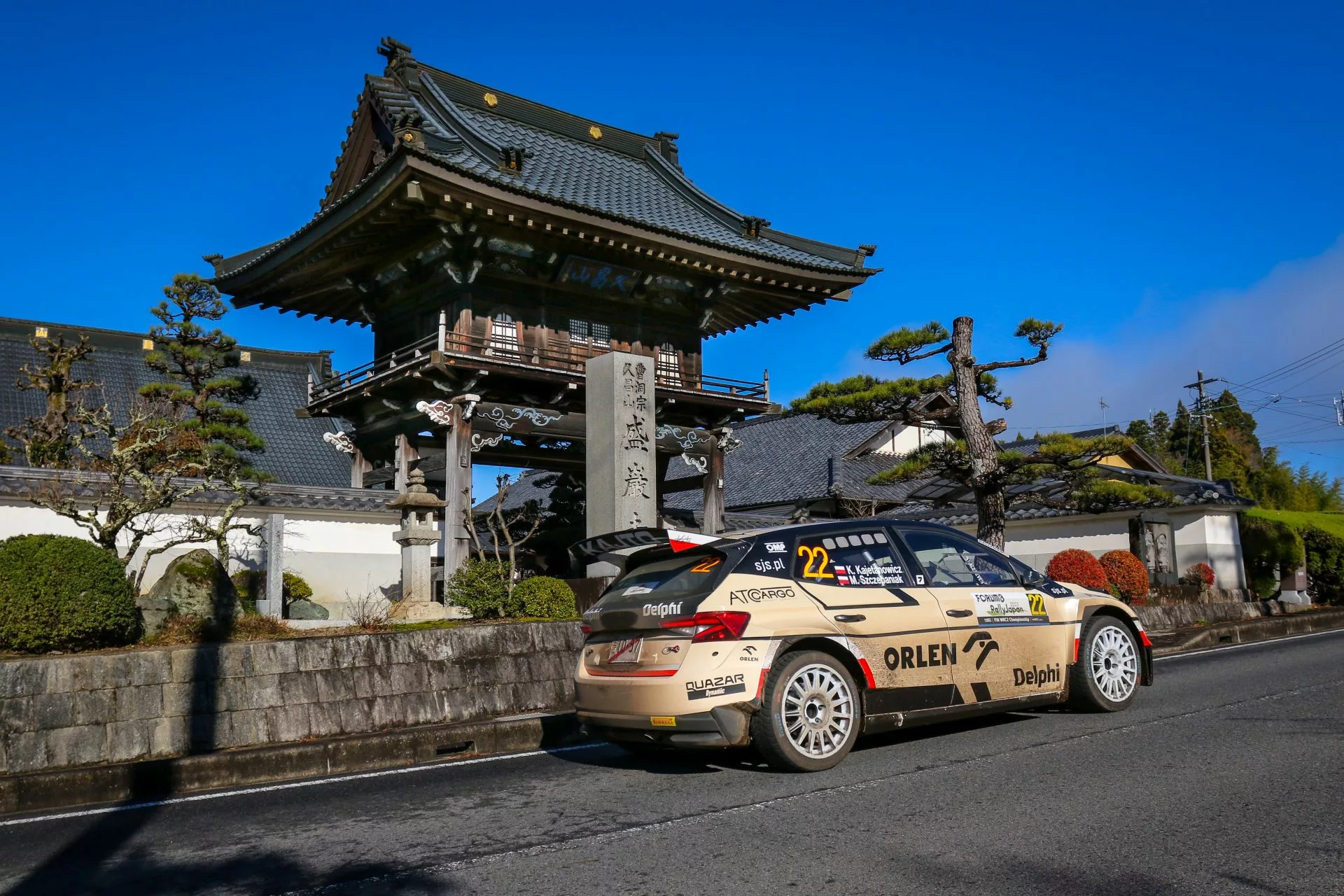 rajd japonii kajetan kajetanowicz wrc orlen team