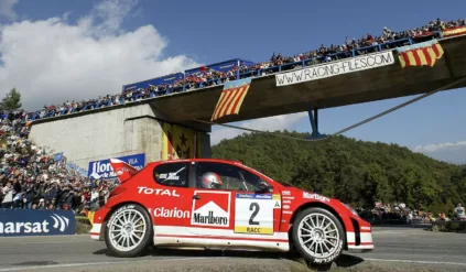 Richard Burns (Peugeot 206 WRC) / Rajd Katalonii 2003
