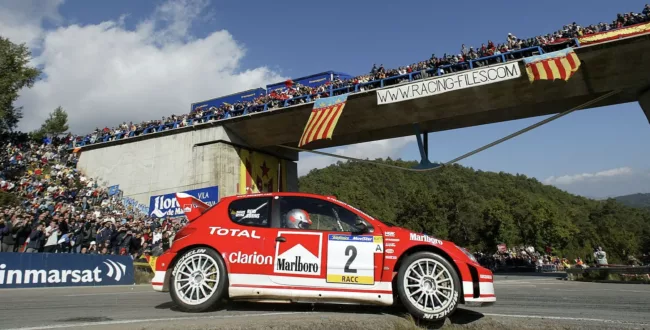 Richard Burns (Peugeot 206 WRC) / Rajd Katalonii 2003