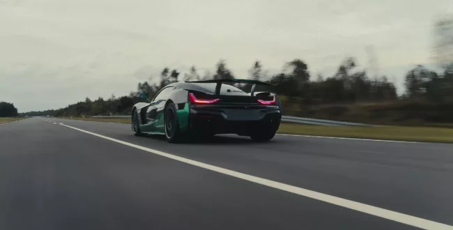 rimac nevera rekord najszybszy na wstecznym