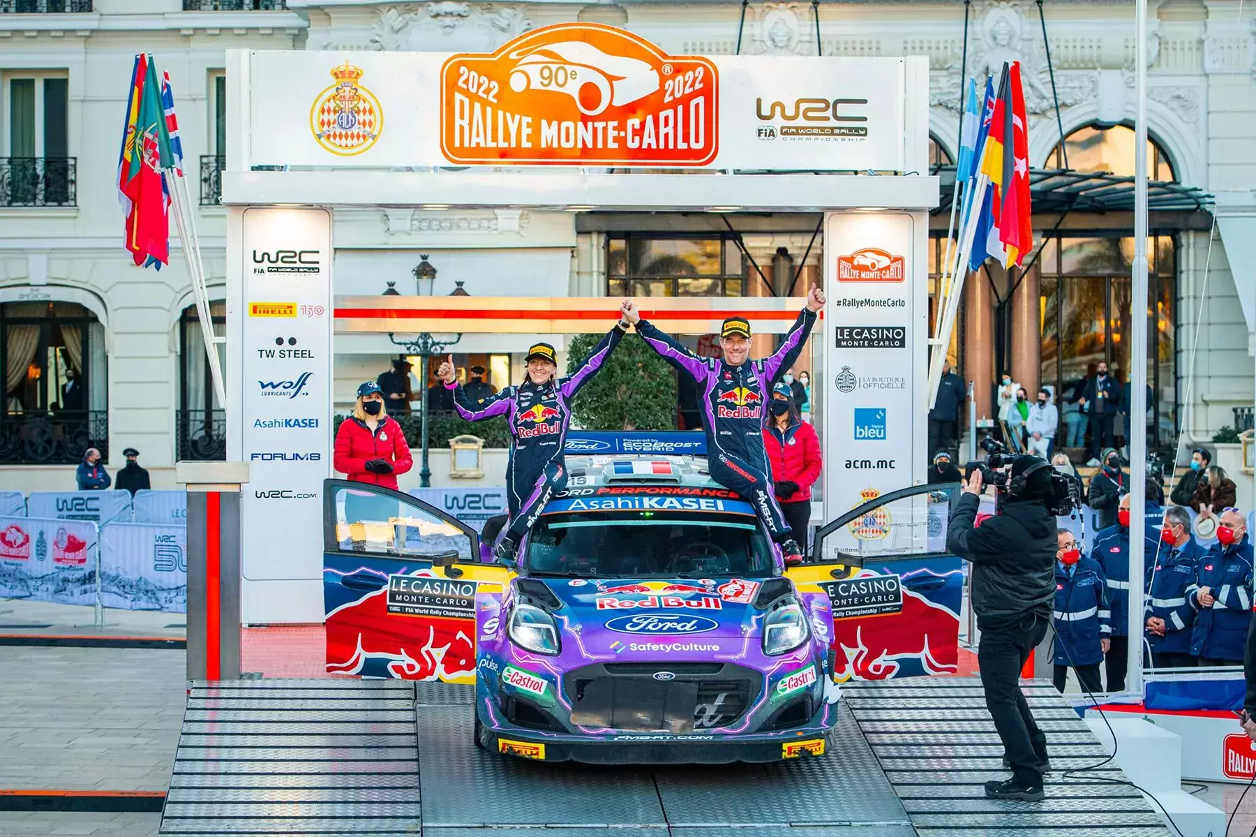 Sebastien Loeb wygrał Rajd Monte Carlo 2022