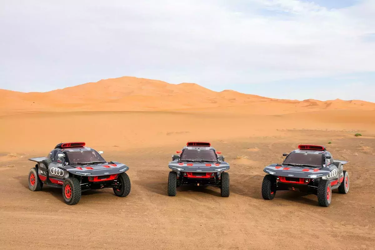 W Rajdzie Dakar wezmą udział trzy załogi Audi Sport