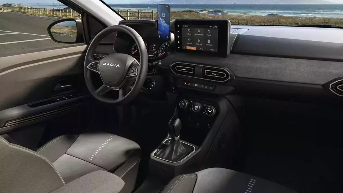 dacia sandero wnetrze