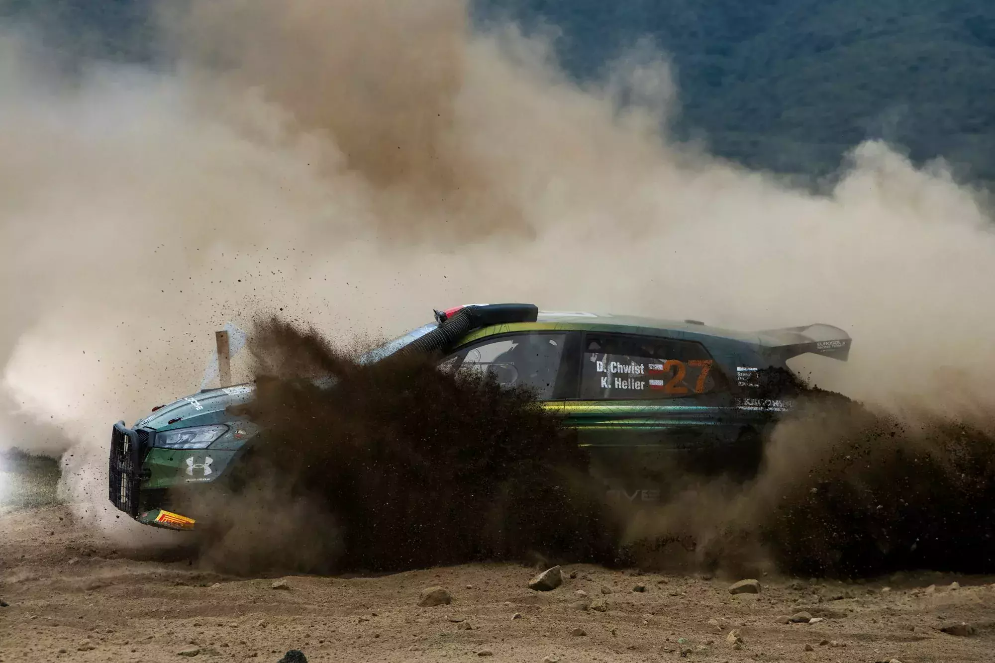 Daniel Chwist / Kamil Heller / Skoda Fabia RS Rally2 / Rajd Safari 2023 / WRC