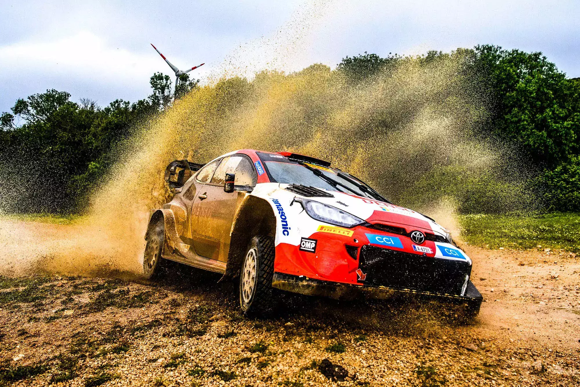 Elfyn Evans / Toyota GR Yaris Rally1 / WRC / Rajd Sardynii 2023