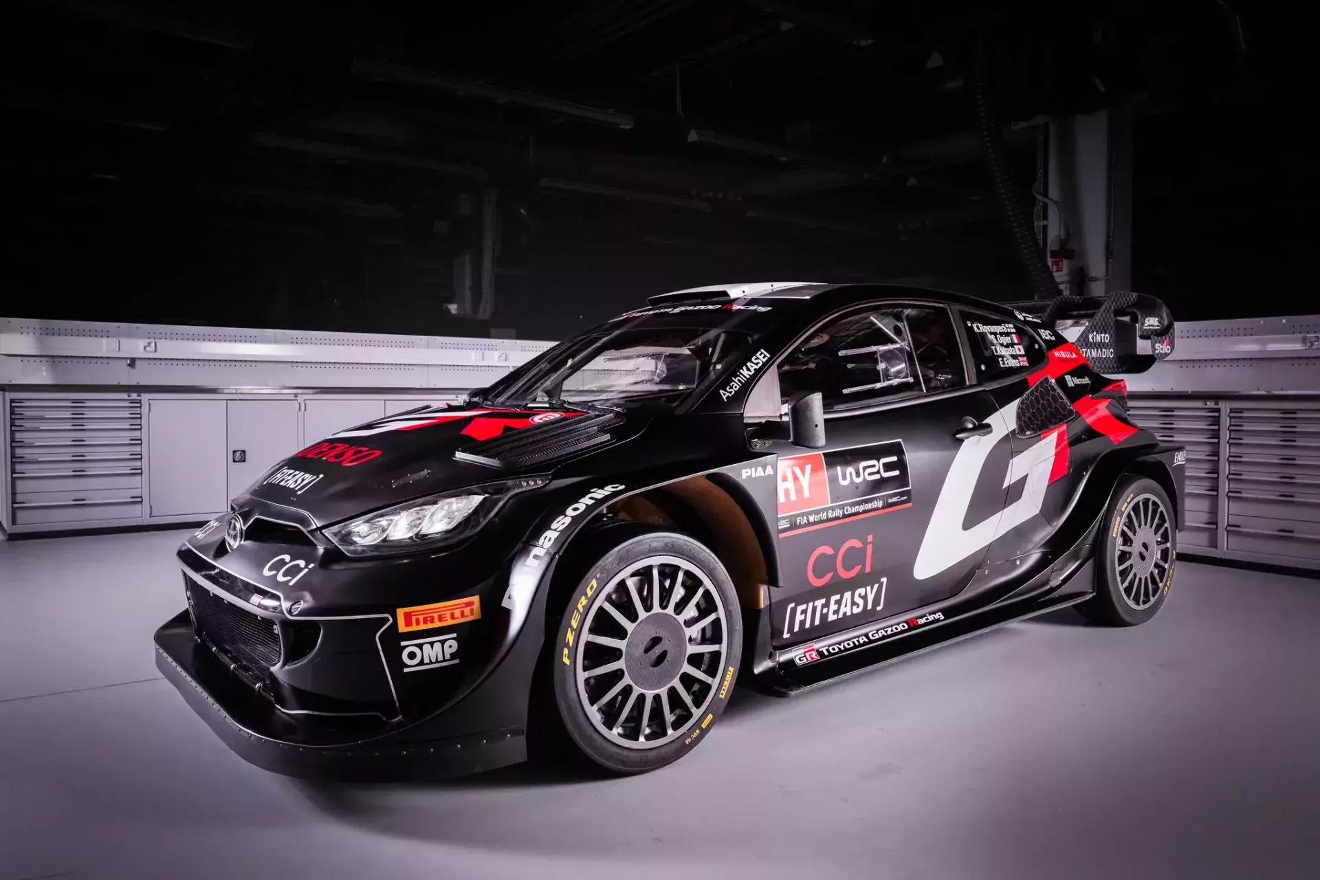 toyota wrc 2024 skład malowanie gr yaris