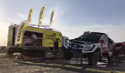 Rajd Dakar 2019: W tak nowatorski sposób Kärcher pomaga zespołom