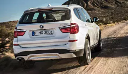 BMW-X3-SUV tył diesel 2014