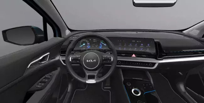 SUV Kia Sportage wnetrze 2024