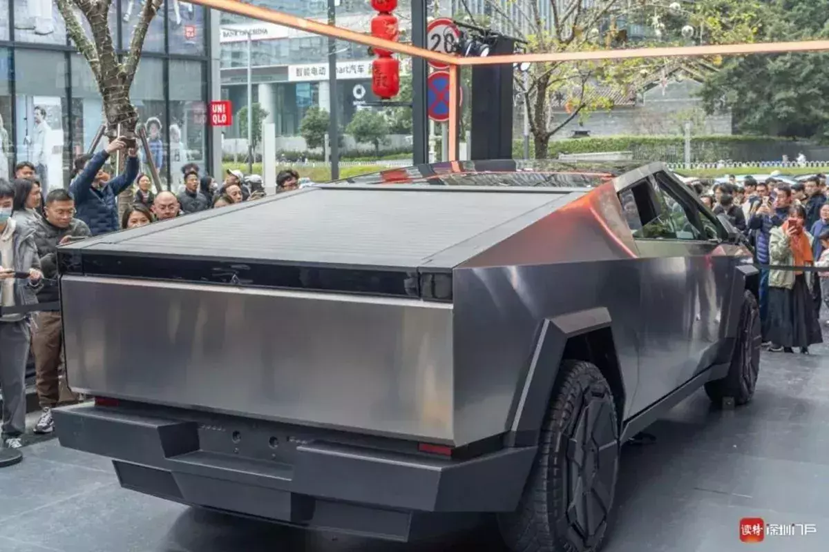 Tesla Cybertruck cieszy się ogromnych zainteresowaniem w Chinach