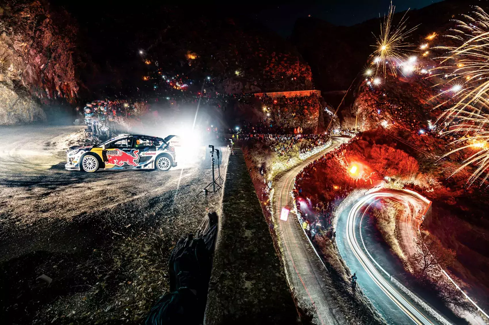 Adrien Fourmaux / Alex Coria / Ford Puma Rally1 / Rajd Monte Carlo 2024 / WRC