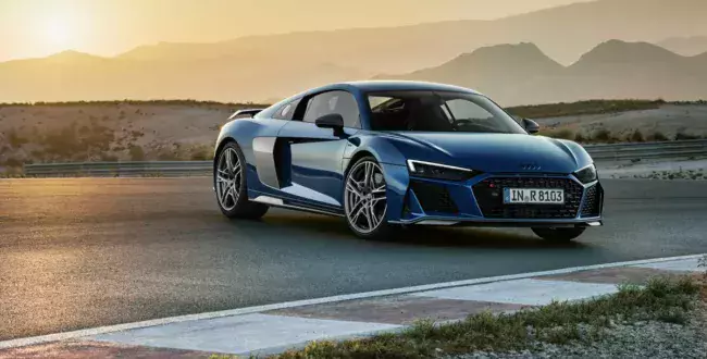 audi r8 ascari blue