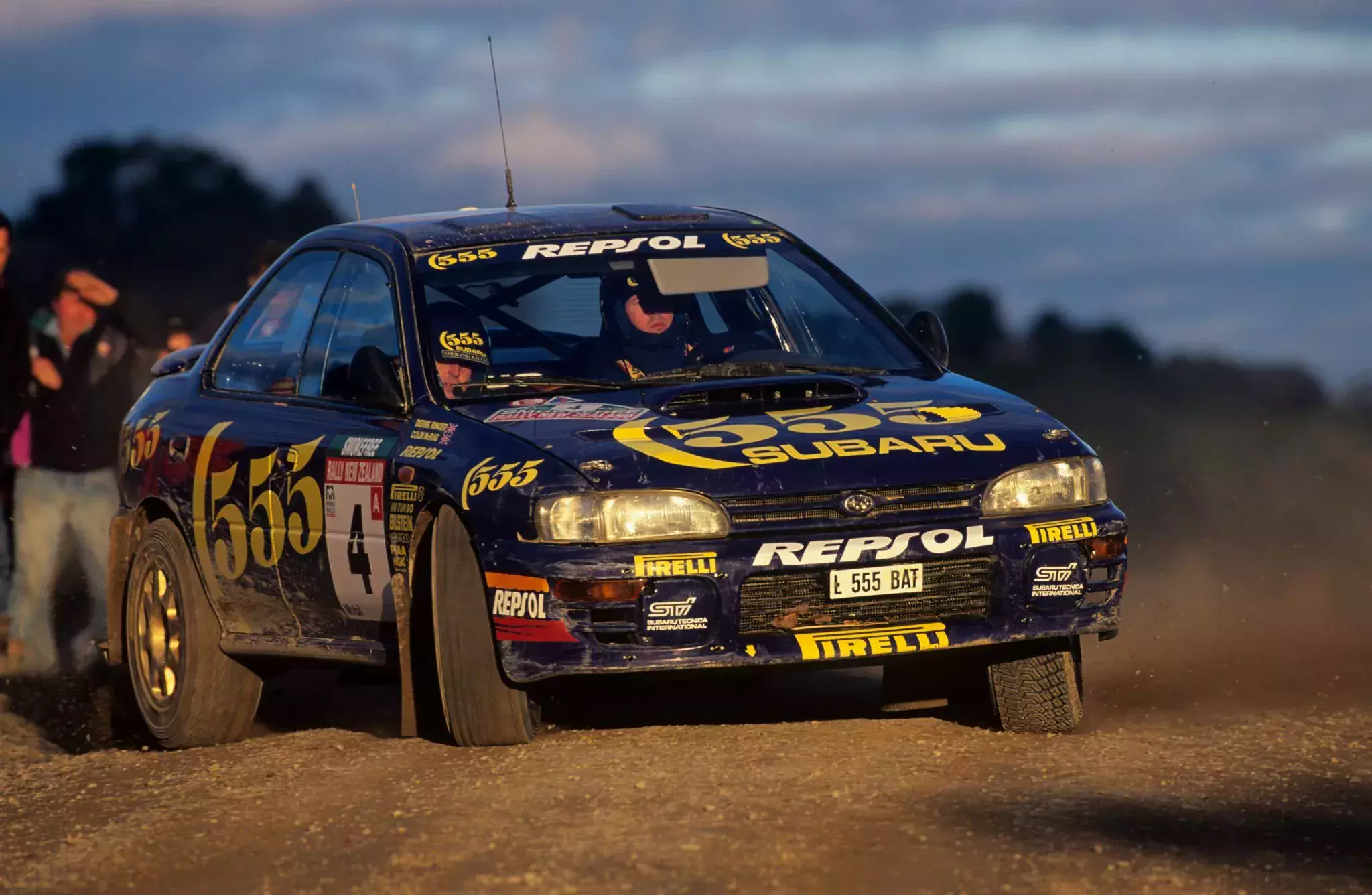 Colin McRae / Derek Ringer / Subaru Impreza 555 / Rajd Nowej Zelandii 1995 / WRC