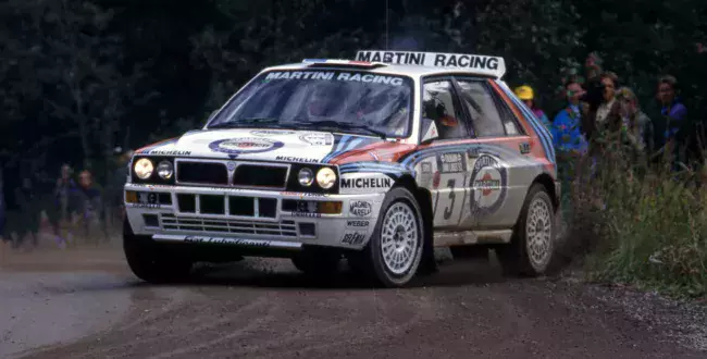 Didier Auriol / Bernard Occelli / Lancia Delta HF Integrale Evo / Rajd 1000 Jezior 1992 / WRC