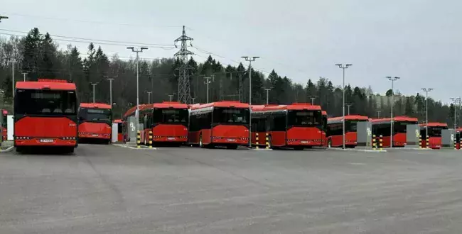 elektryczne autobusy w Oslo