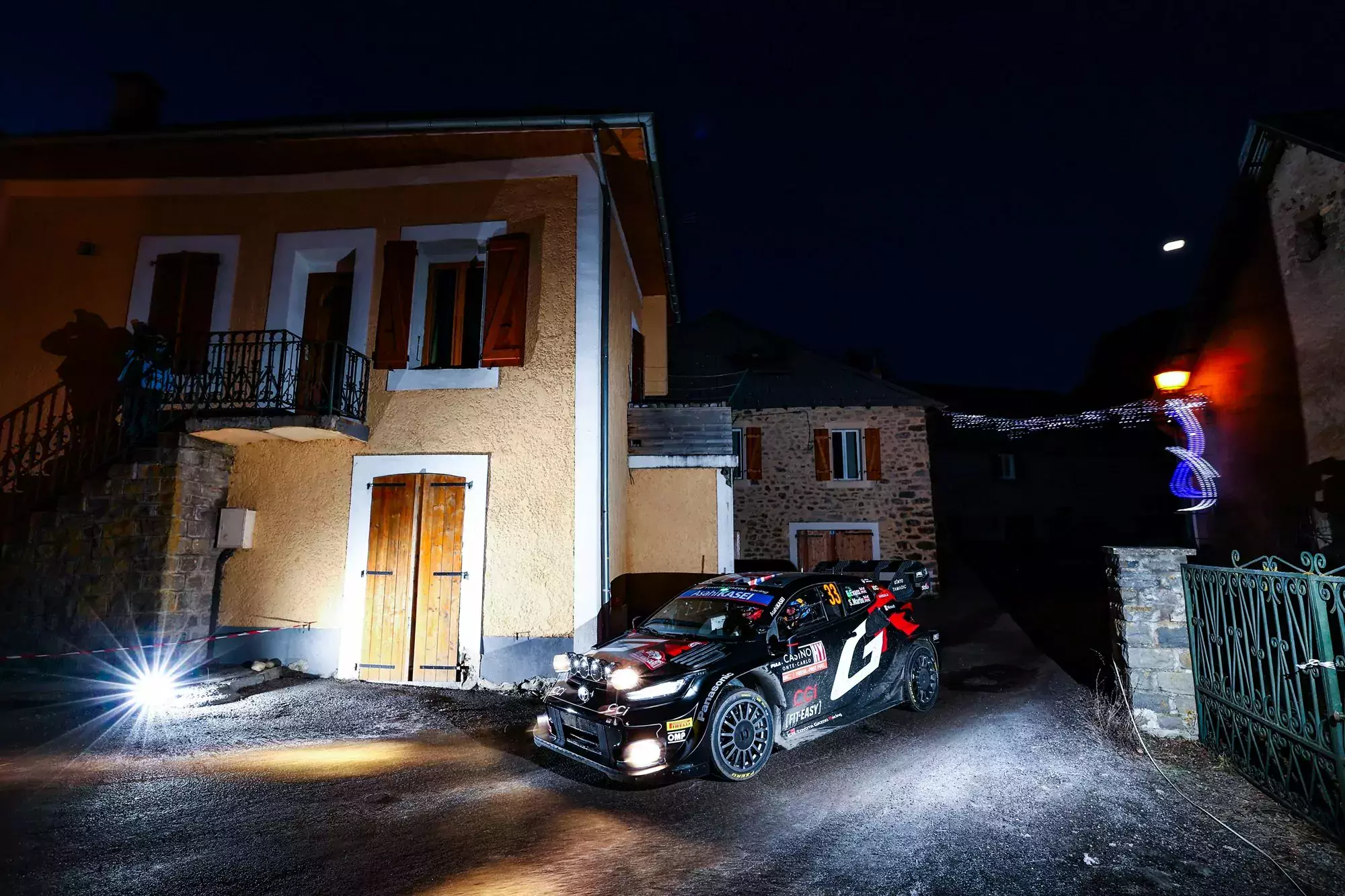 Elfyn Evans / Scott Martin / Toyota GR Yaris Rally1 / Rajd Monte Carlo 2024 / WRC