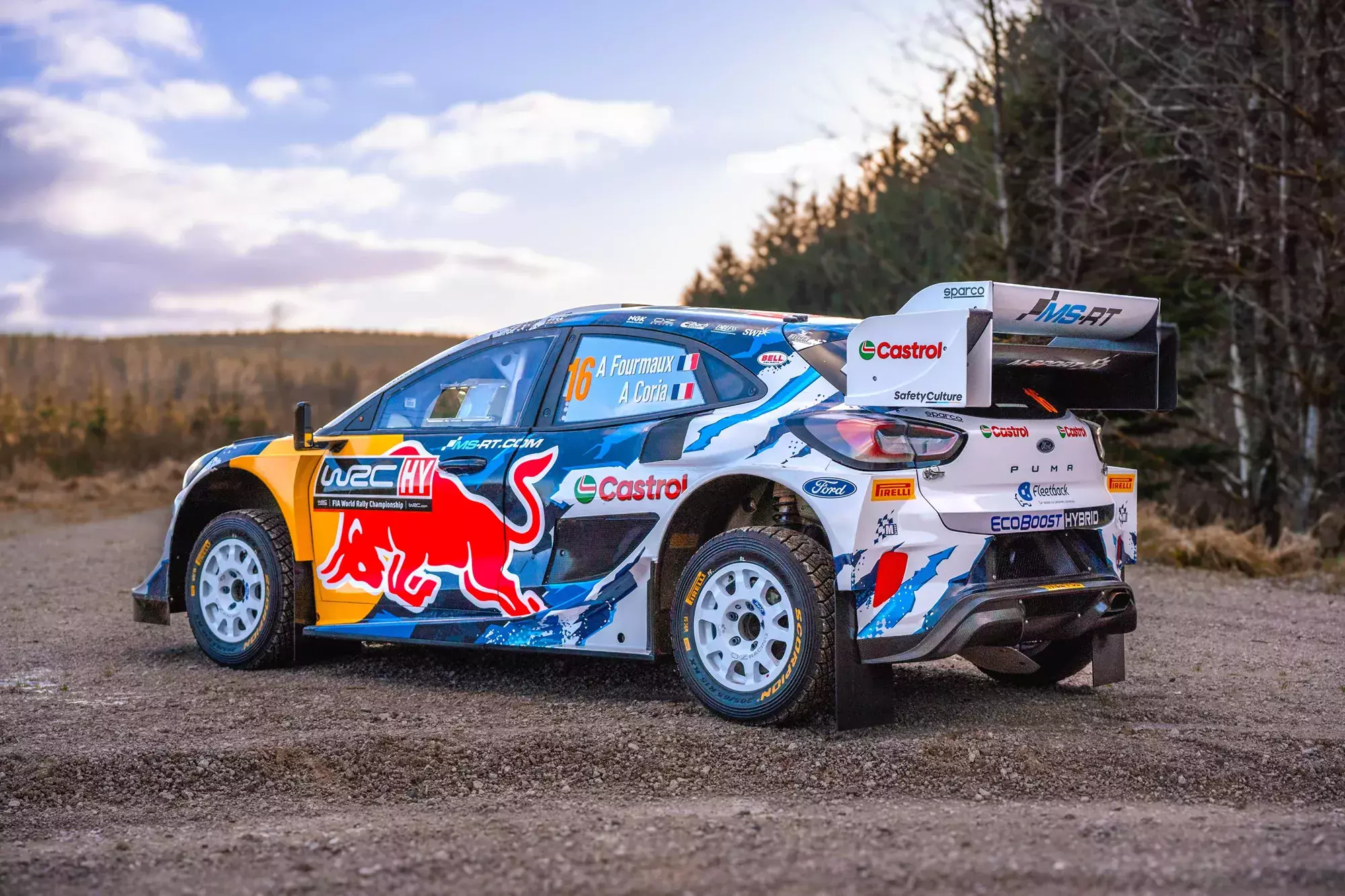 Tak prezentuje się auto Adriena Fourmaux na sezon 2024