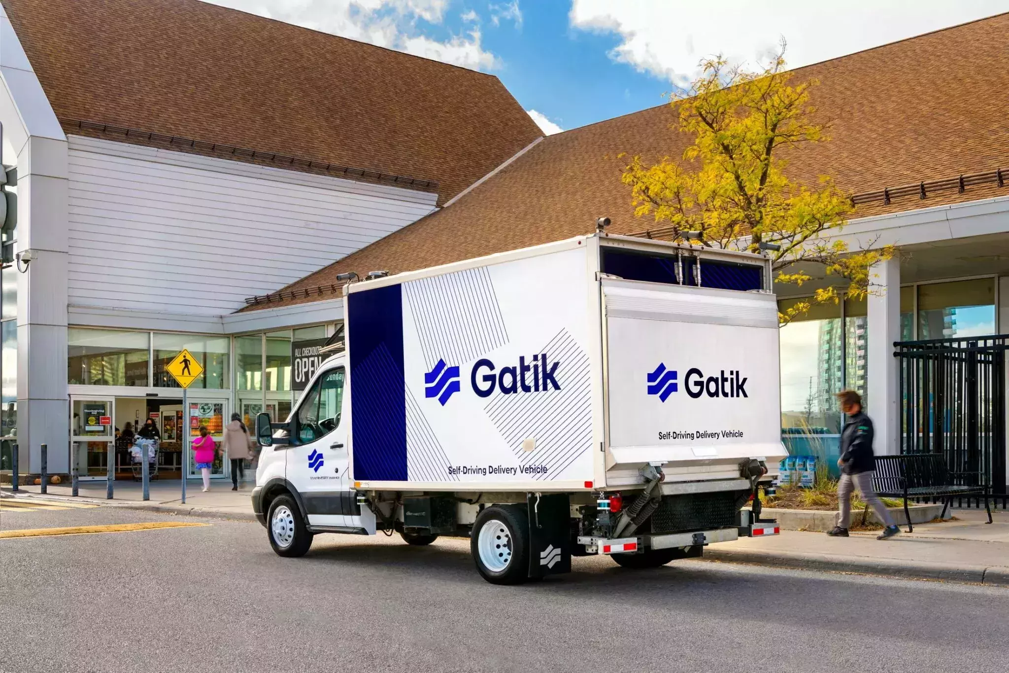 Gatik AI / autonomiczna ciężarówka
