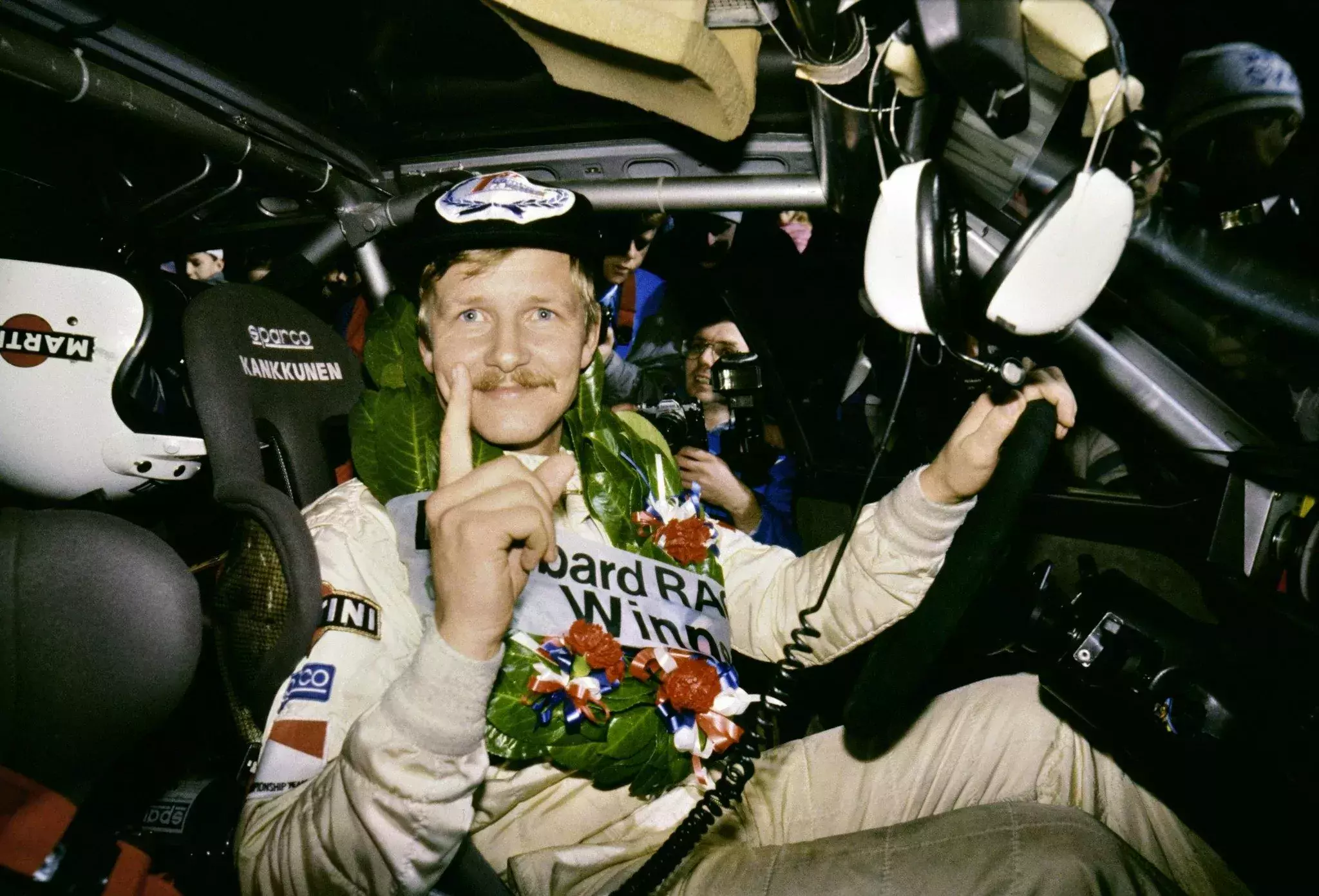Juha Kankkunen / Lancia Delta HF 4WD / Rally RAC 1987 / WRC