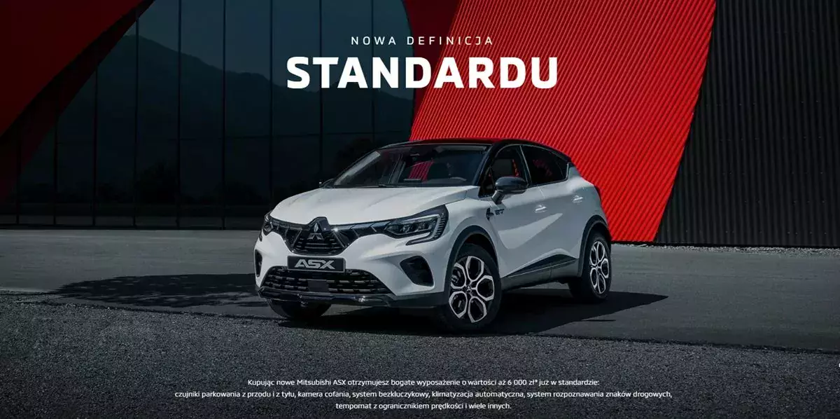 SUV mitsubishi asx promocja rabaty