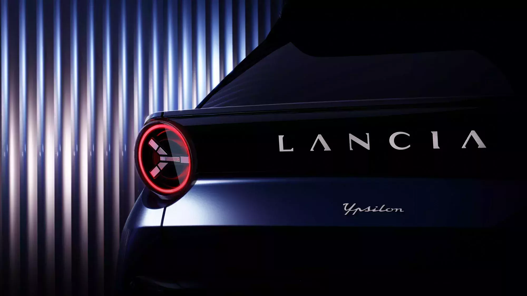 Nowa Lancia Ypsilon 2024 / tył / zapowiedź