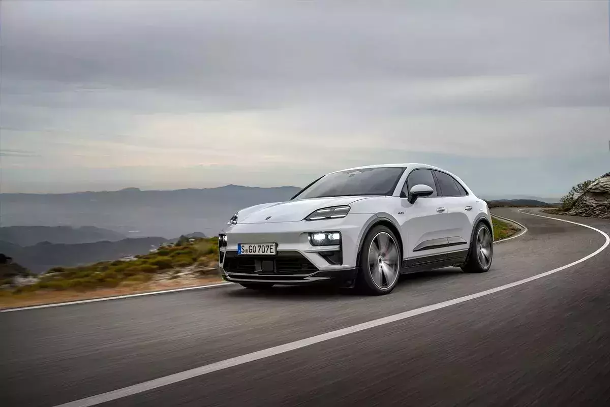 nowe porsche-macan-2024 EV