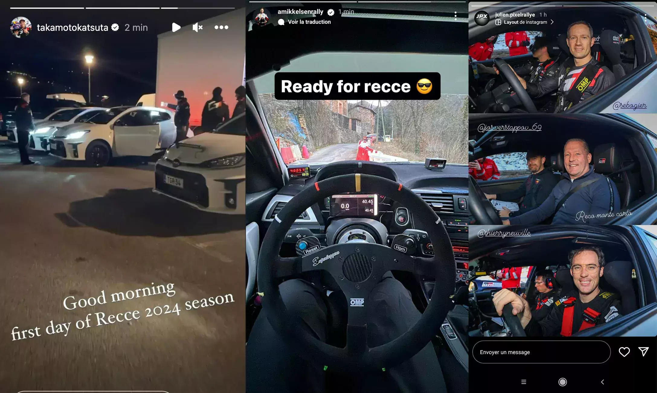 Nowy sezon WRC ruszył od zapoznania z trasą