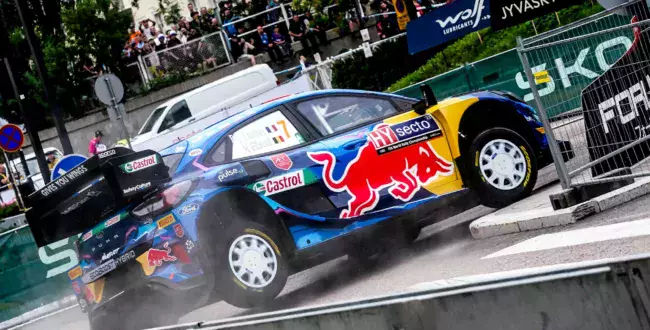 Pierre-Louis Loubet / Ford Puma Rally1 / WRC / Rajd Finlandii 2023